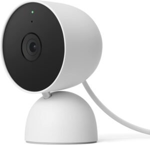 Google Nest CAM de Interior, con Cable Cámara de Seguridad doméstica